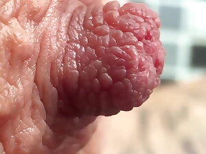 Extreme Close Up on My Nipples Play ... I permit oneself you never see it